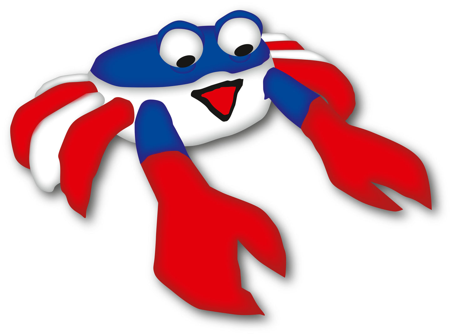 Large 3M Billy the Bouncing Crab - Patriot