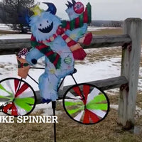 Premier Windgarden - 20 in. Bike Spinner - Yeti