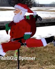 WhirliGig Spinner - Running Santa