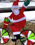 20 in. Bike Spinner - Santa