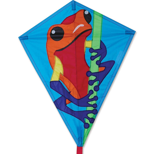 25" Diamond Kite - Poison Dart Frog