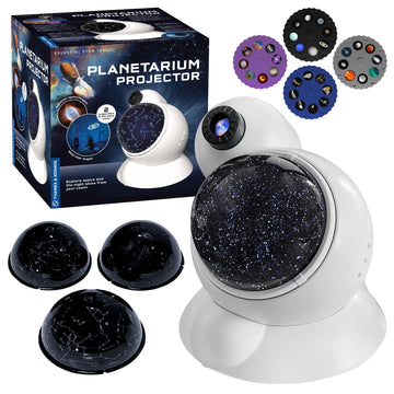 The Thames & Kosmos Planetarium Projector Essential STEM Tool | Illuminate Your Room as a Planetarium Theater | Dual Projector Casts Star Maps & Space-Themed Images from the James Webb Space Telescope