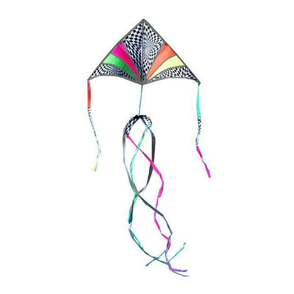 6.5 Foot Festive Sky Delta Kite Package - Neon Flash