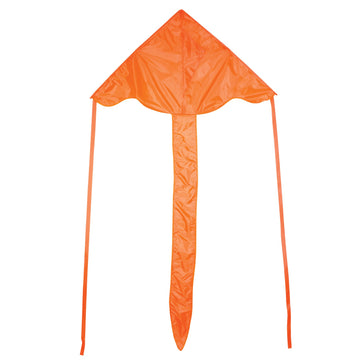 In the Breeze Solid Color Fly-Hi Kites - Orange