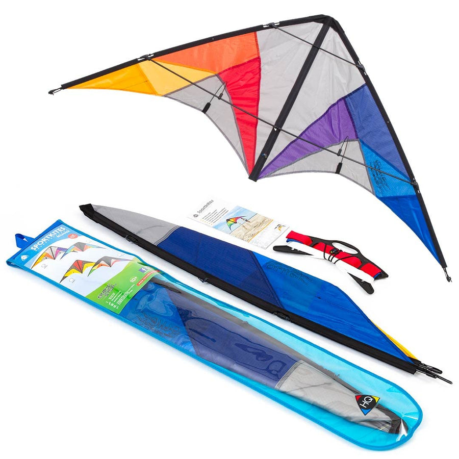 Quickstep II Stunt Kite - Rainbow