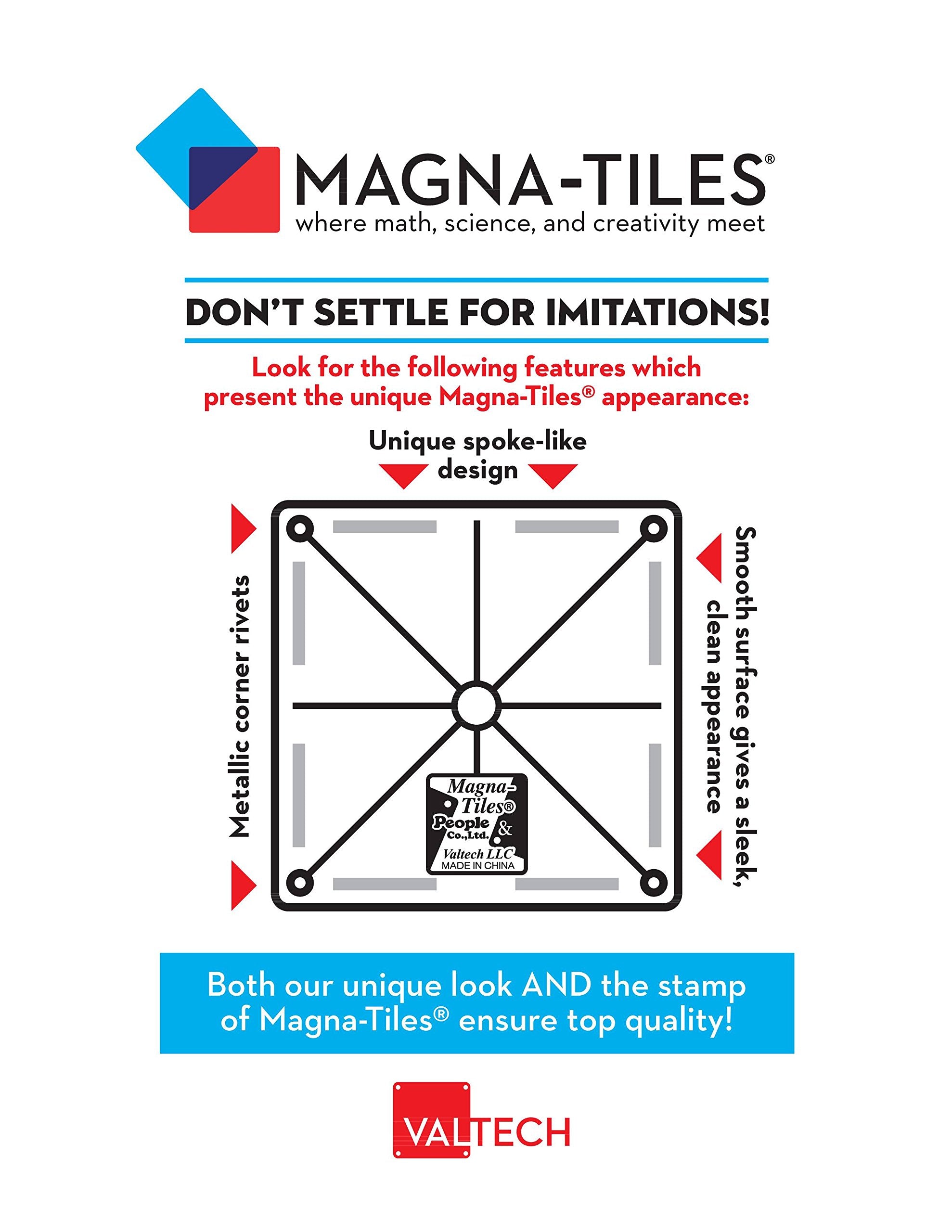 マグナタイル　160piece Magna-Tiles Clear Colors 100 Piece Set – Kitty Hawk Kites