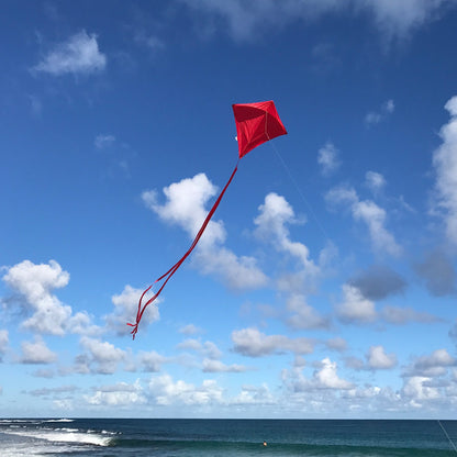30" Solid Diamond Kite - Red