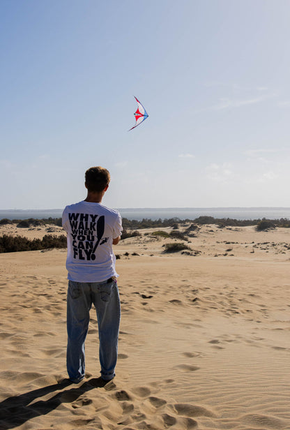 KHK Exclusive Prism Nexus 2.0 Dual Line Stunt Kite - Red White & Blue