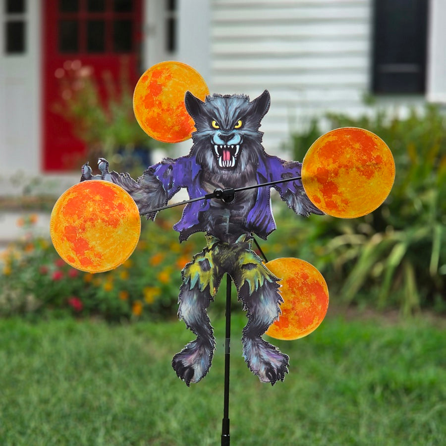 20" Whirligig Spinner - Werewolf