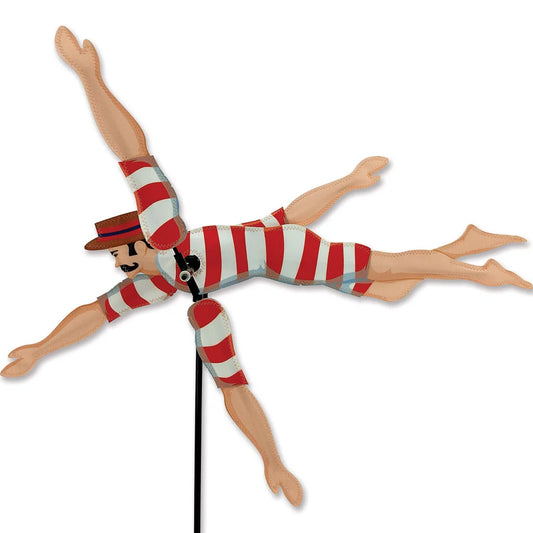 20" WhirliGig Spinner - Victorian Swimmer