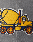 Life is Good Big Cement Mixer Kids Hat