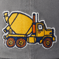 Life is Good Big Cement Mixer Kids Hat