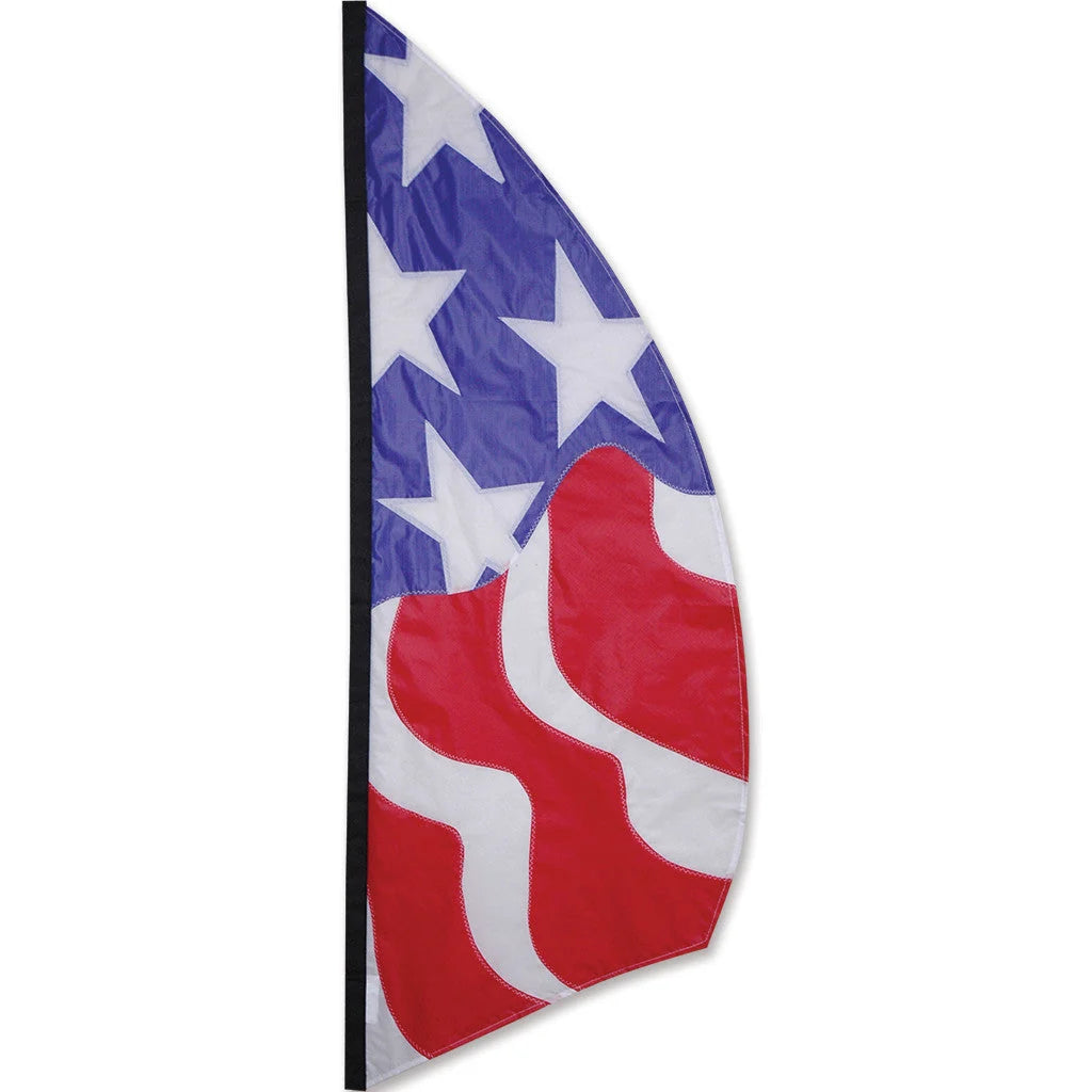 8.5ft Patriotic Feather Banner