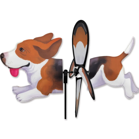 Basset Hound Dog Petite Wind Spinner