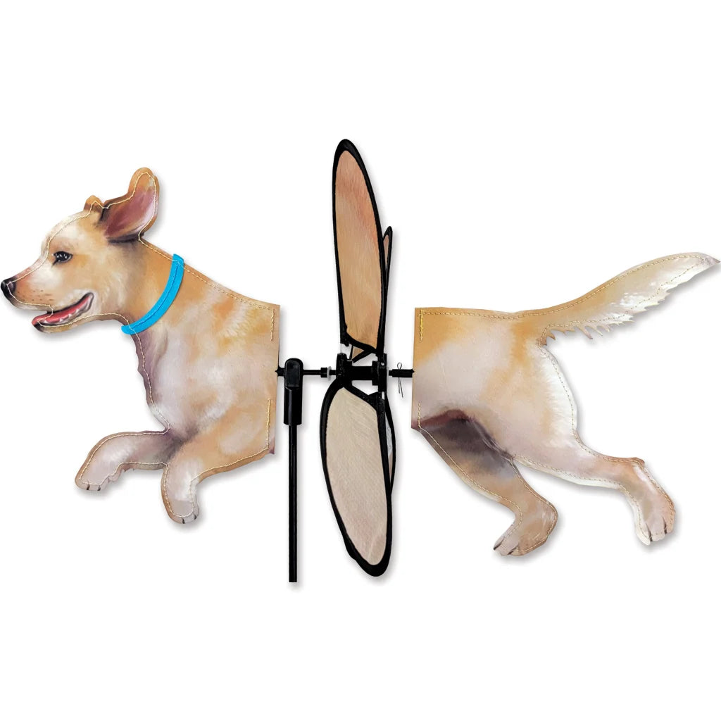 Petite Dog Spinner - Yellow Lab