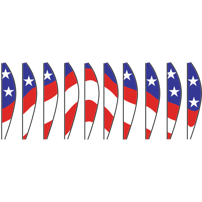 22" Hot Air Balloon - Classic Patriotic