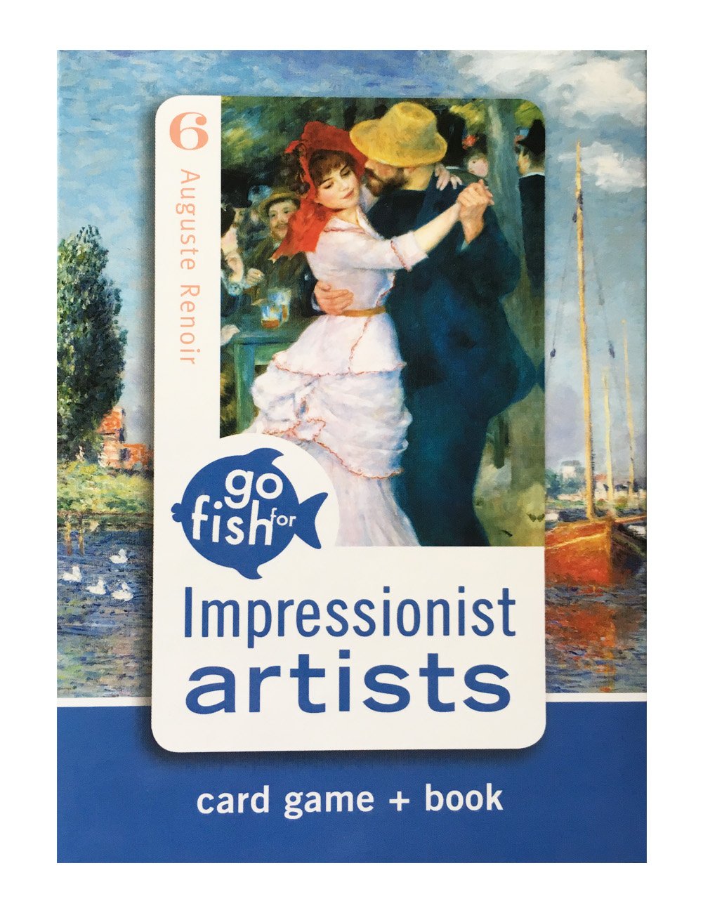 Impressionist Artists Go Fish for Art Cards &amp; Book