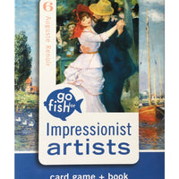 Impressionist Artists Go Fish for Art Cards & Book