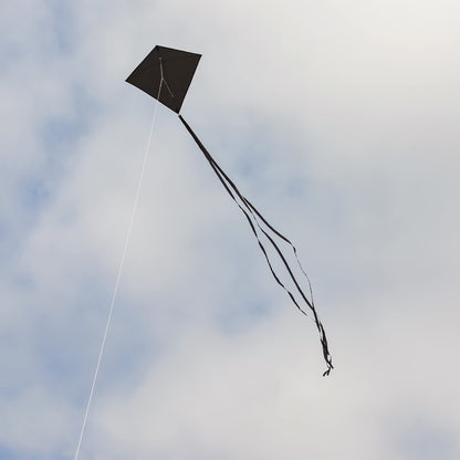 30" Solid Diamond Kite - Black