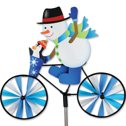 20" Bike Spinner - Snowman