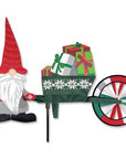 Christmas Gnome and Wheelbarrow Spinner