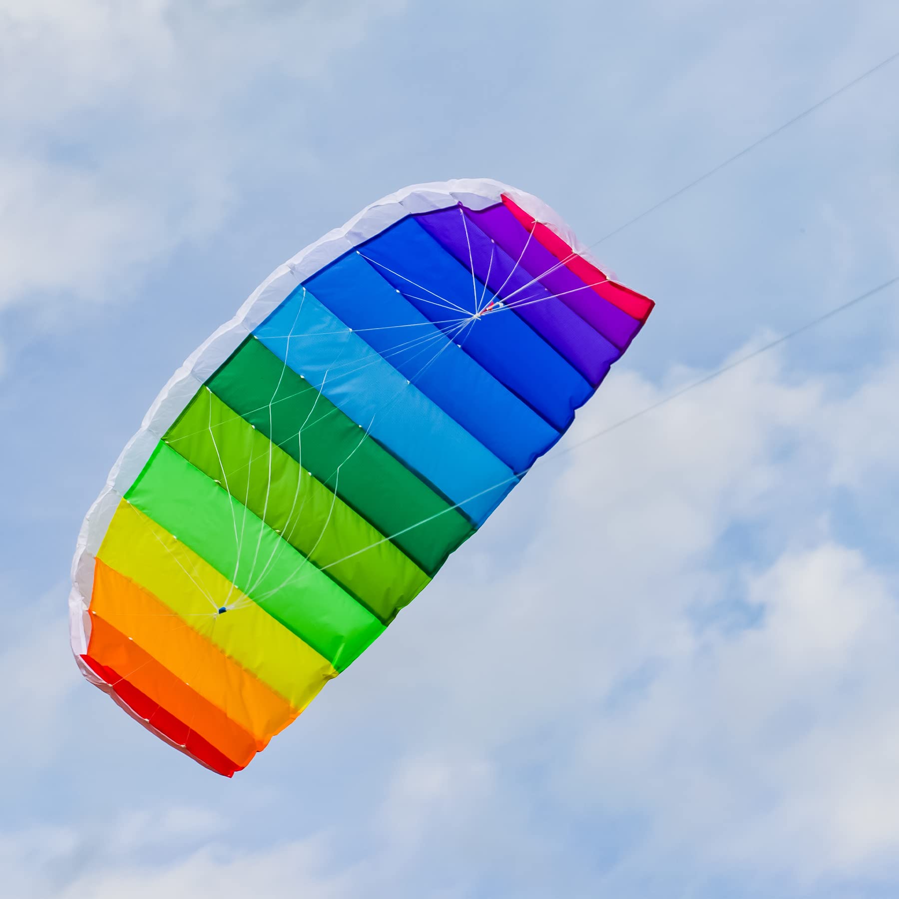 62&quot; Sport Air Foil Kite - Rainbow