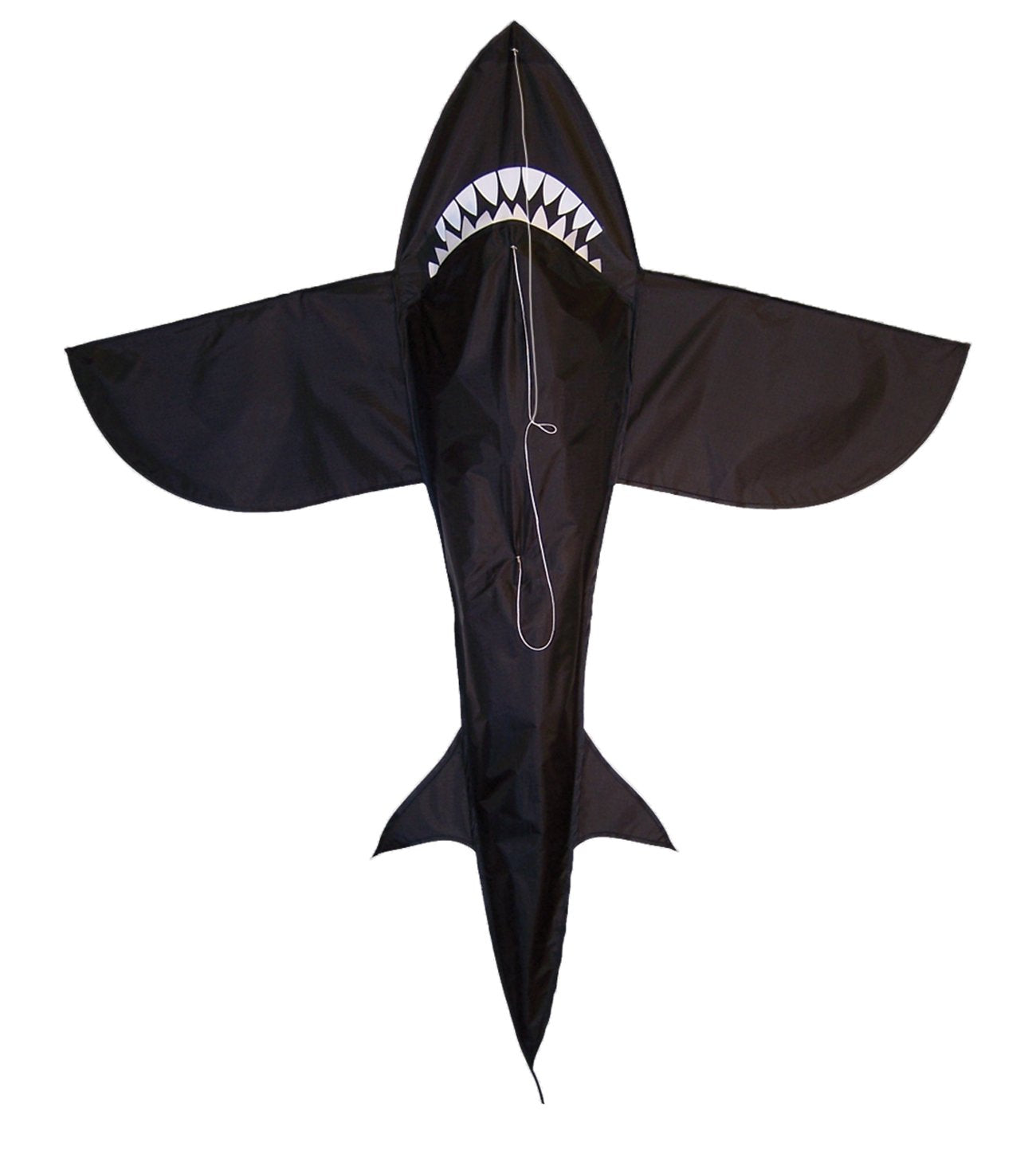 4 Foot 3D Black Shark Kite