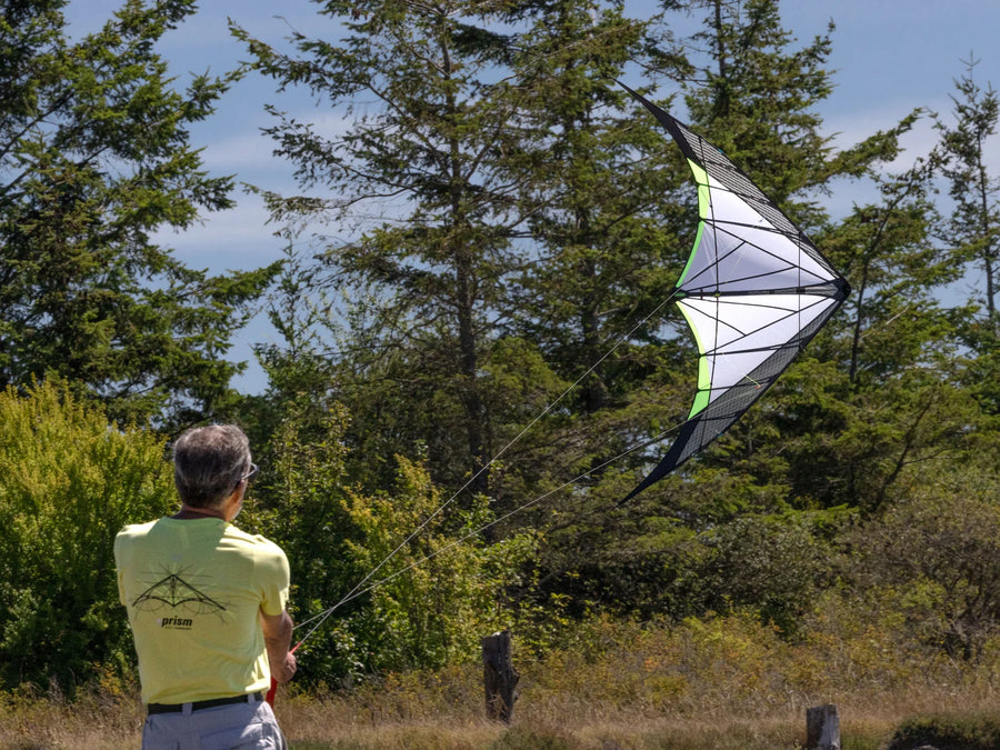 Prism Synthesis Stunt Kite - Neon Green