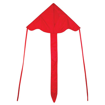 In the Breeze Solid Color Fly-Hi Kites - Red