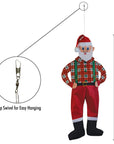 In the Breeze - Hypster Santa 3D Windsock