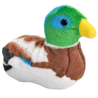 5" Mallard Duck Plush with Authentic Bird Sound