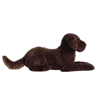 Aurora - Large Brown Super Flopsie - 28" Chocolate Lab