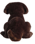 Aurora - Large Brown Super Flopsie - 28" Chocolate Lab