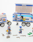 Laser Pegs Mobile Police Unit Light Up Building Kit (300Piece)