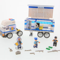 Laser Pegs Mobile Police Unit Light Up Building Kit (300Piece)