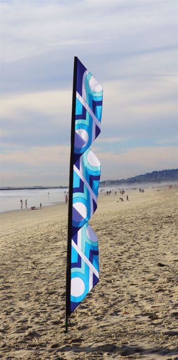 Brasington Feather Banner - Neptune