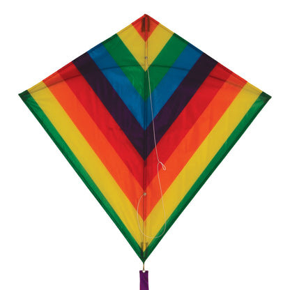 30" Diamond Kite - Rainbow Stripe