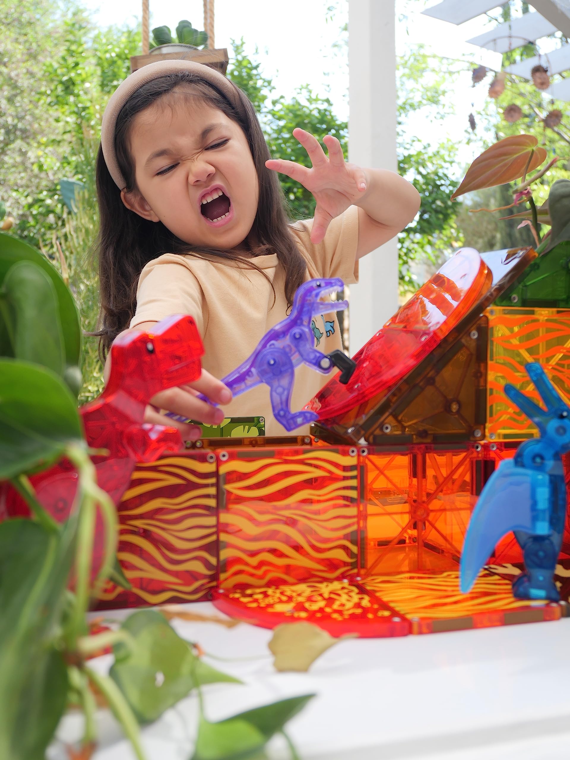 MAGNA-TILES Dino World 40-Piece Set – Kitty Hawk Kites