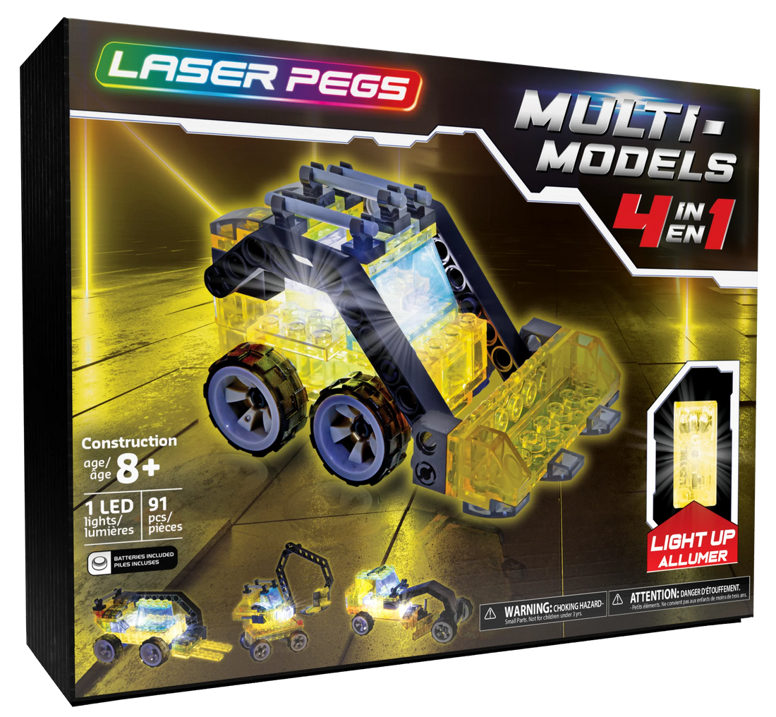 Laser Pegs 4-in-1 Mini Construction