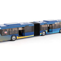 Daron MTA New York City Bus 16" Articulated Bus RT8571 Toy, Brown