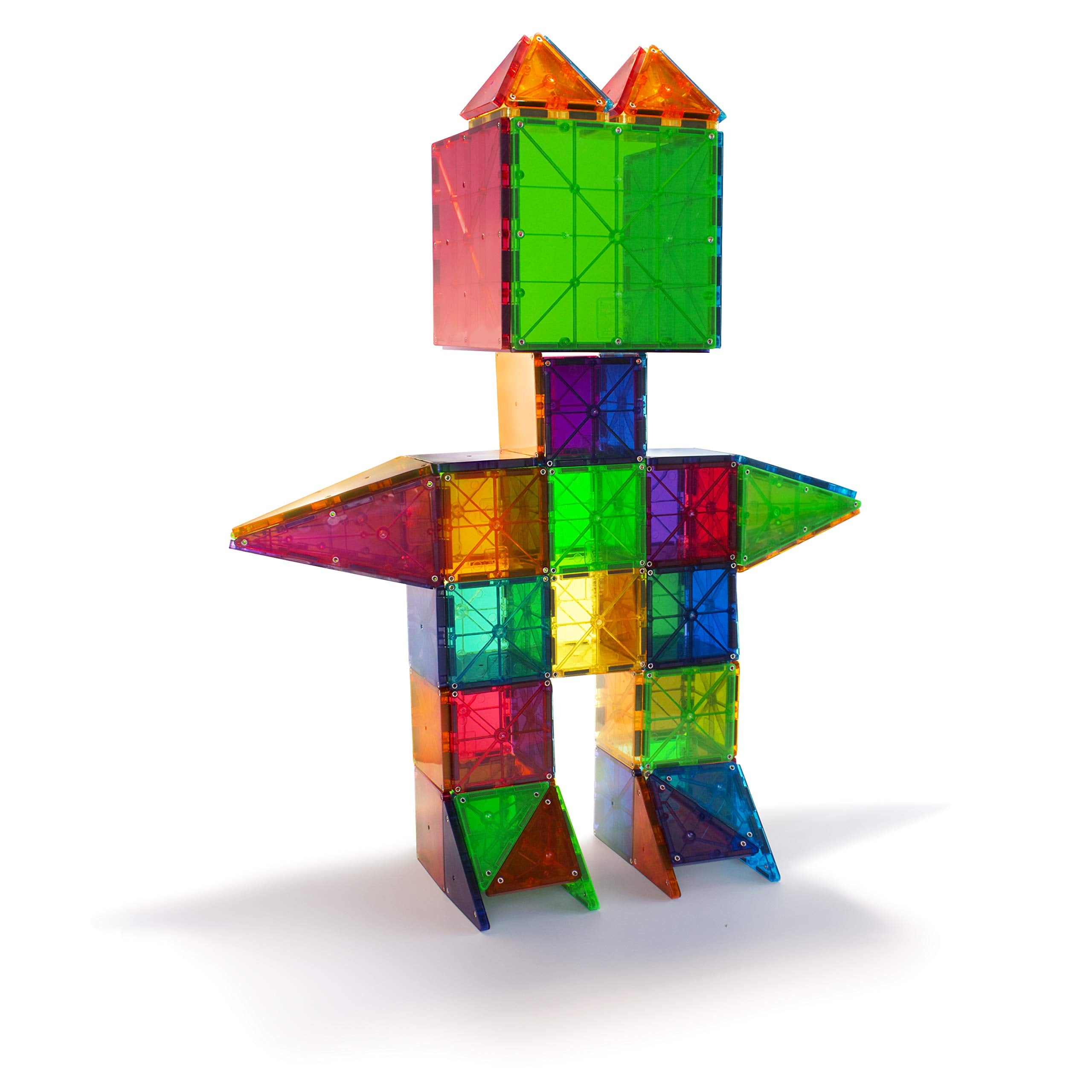 マグナタイル　160piece Magna-Tiles Clear Colors 100 Piece Set – Kitty Hawk Kites