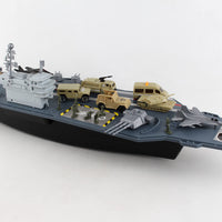 Daron Worldwide Trading Aircraft Carrier BP96243 Playset ,for 36 months to 180 months Gray