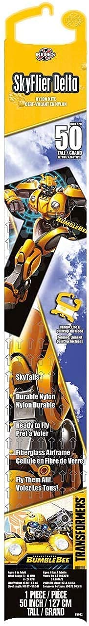 50" SkyFlier Nylon Kite - Bumblebee