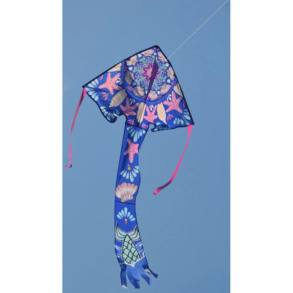 46" Large Easy Flyer Kite - Mermaid Mandala