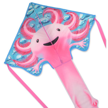 Large Easy Flyer Kite - Axolotl