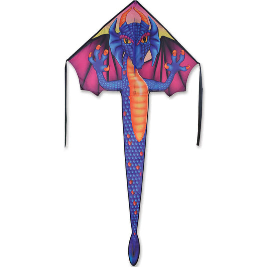 46" Large Easy Flyer Kite - Sapphire Dragon