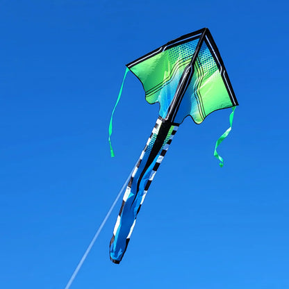 46" Large Easy Flyer Kite - Lime NeonTech