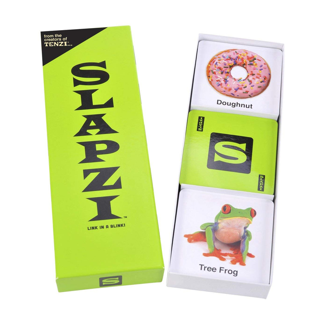 TENZI SLAPZI - The Quick Thinking and Fast Matching Card Game for All Ages - 2-8 Players