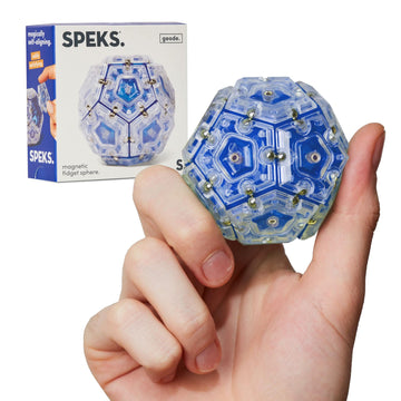 Speks Geode Sphere Magnetic Fidget Toy - Cobalt