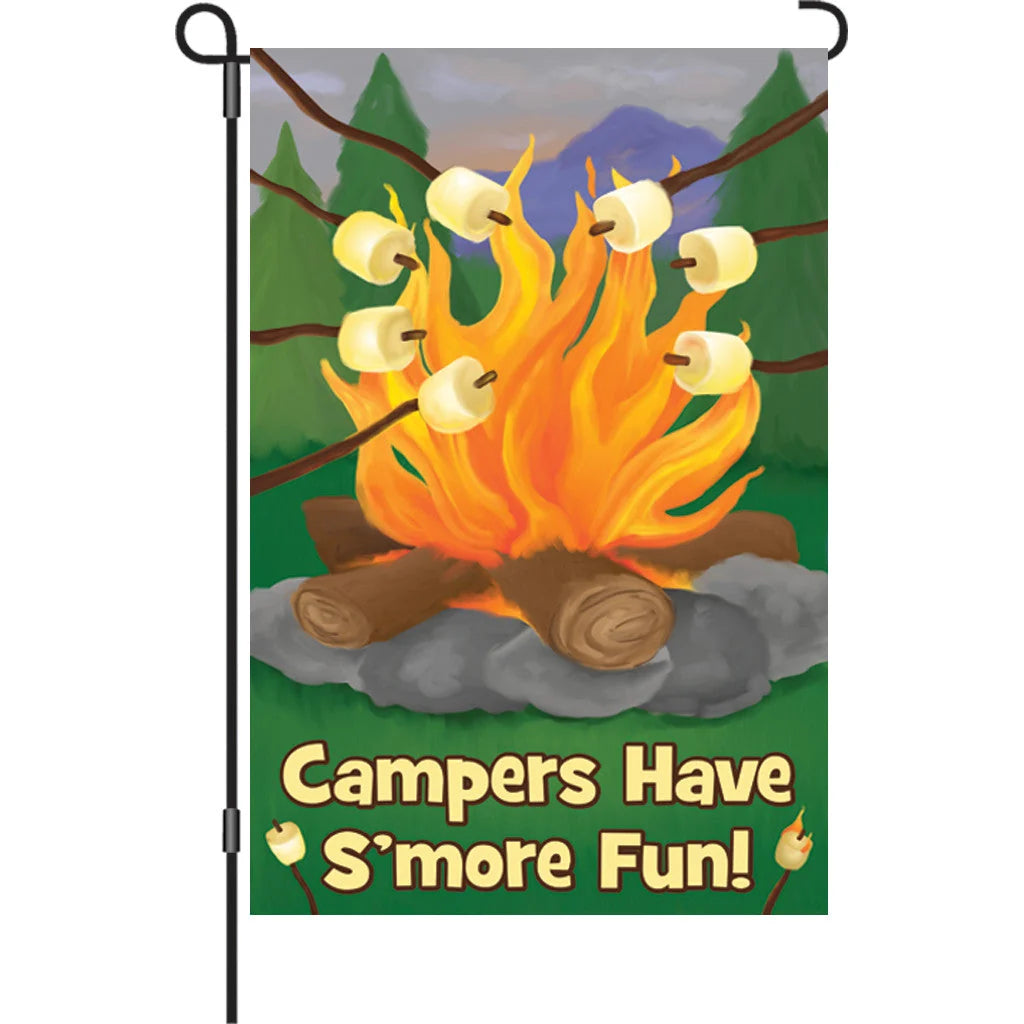12" Garden Flag - S'more Fun